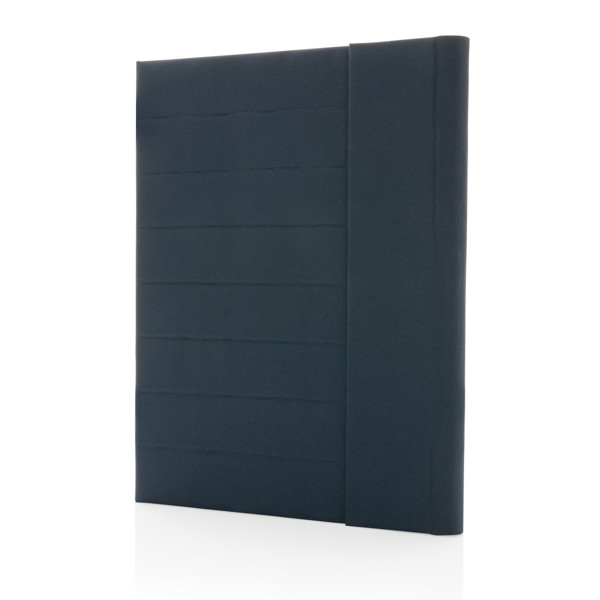 Impact Aware™ A4 portfolio with magnetic closure - Navy