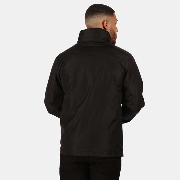 Classic 3-In-1 Waterproof Jacket - Black / Black / XS