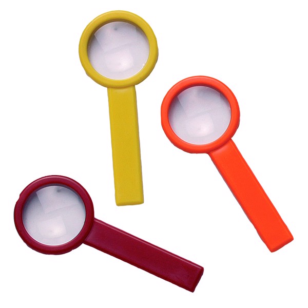 Stiellupe "Handle 5 X" - Weiss