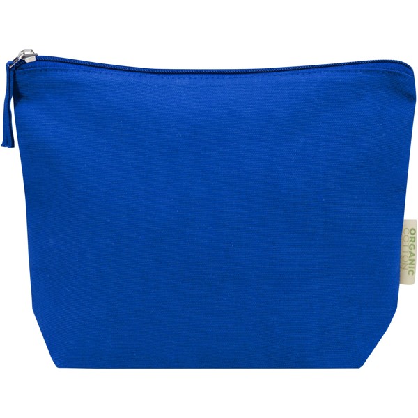 Trousse de toilette Odisha de 1 L bio certifiée OCS 180 g/m² - Bleu royal