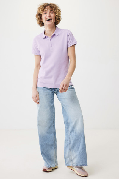 Dámské polo tričko IQONIQ Yosemite z recykl. bavlny - Lavender / XL