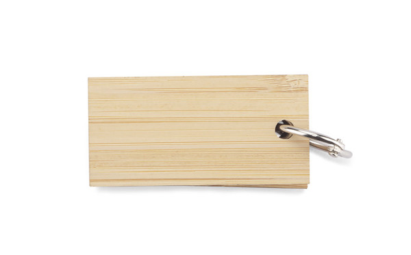 Post-it notes with key ring POLA