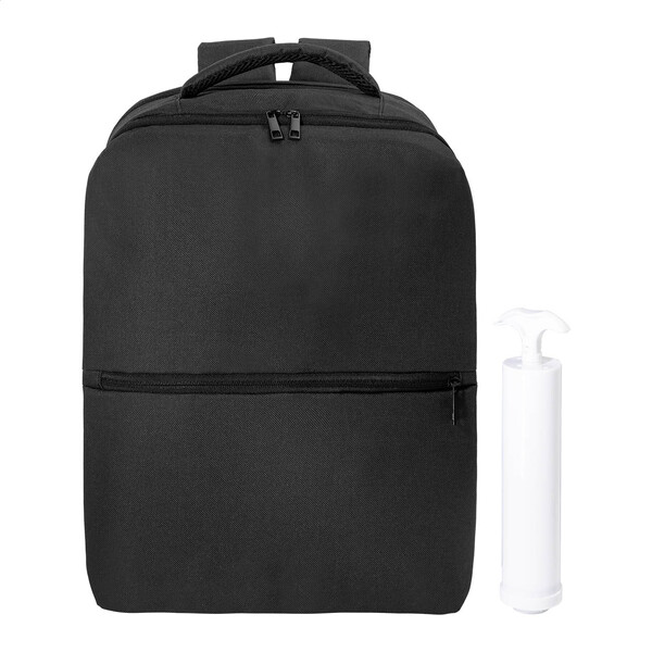 Rpet Carry-On Compression Backpack VacuFly - Black