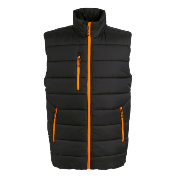 Navigate Thermal Bodywarmer - Black / Orange Pop / XL
