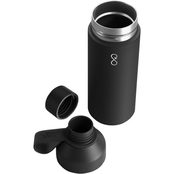 Ocean Bottle 500 ml vacuum insulated water bottle - Obsidian Black