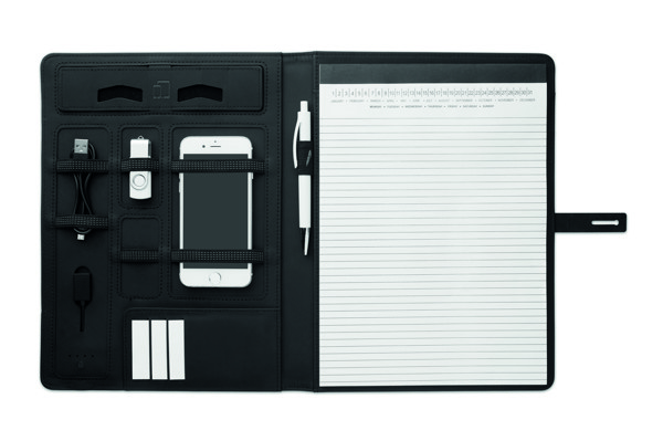 A4 folder w/wireless charger5W Smartfolder