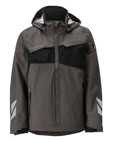 Winter Jacket - MASCOT® - Dark Anthracite / Black / L