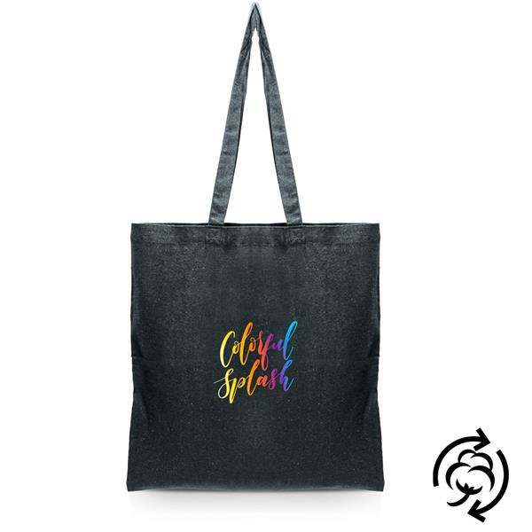 Saco De Algodão Reciclado, Asa Comprida - Branco