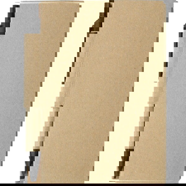 Notizbuch ca. A7 mit Kugelschreiber - schwarz