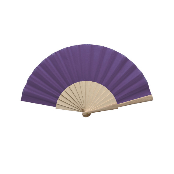 Hand Fan Folklore - White