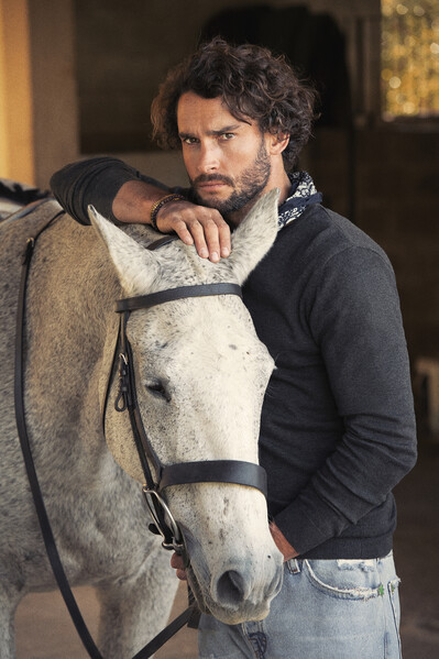 Ashland V-Neck Grey Melange 3XL