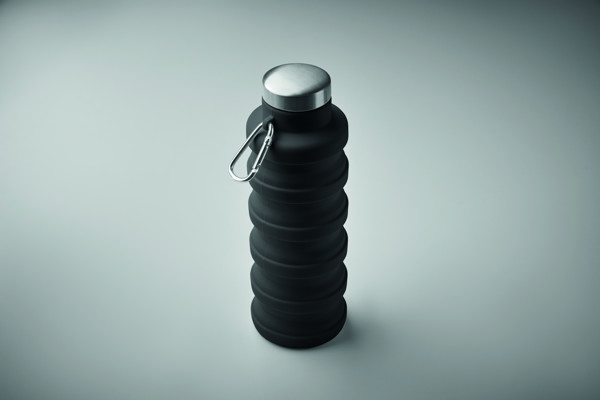 Garrafa rebatível 500ml Kolapsi - Preto