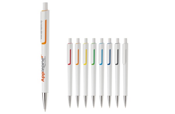 Ball pen Illusion - White / Red