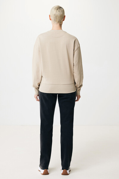 Mikina Iqoniq Kruger relaxed fit z recykl. bavlny - Desert / XXL