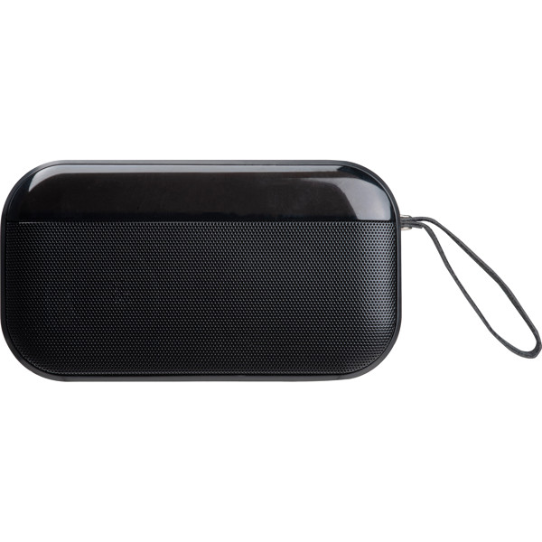 Speaker with LED light MIRELA - Black