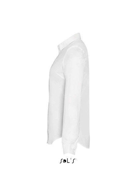 Sol's Blake Women - Long Sleeve Stretch Shirt - White / M