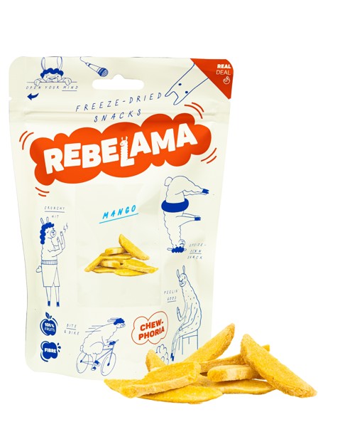 LYOFILIZOVANÉ MANGO 15g - hrubé plátky