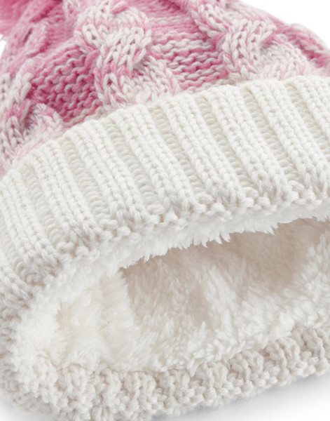 Ombré Beanie - Black / Light Grey / ONE SIZE