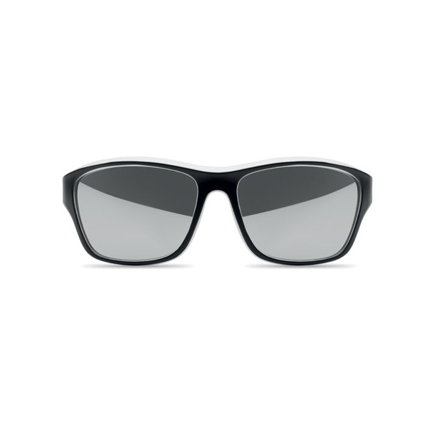 Mirrored sport sunglasses UV400 Yuma - White