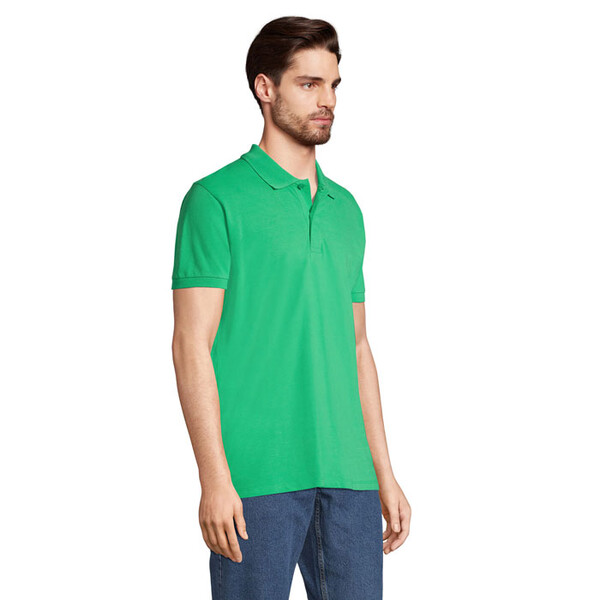 PERFECT MEN Polo homen 180g - Verde PrimaveraS