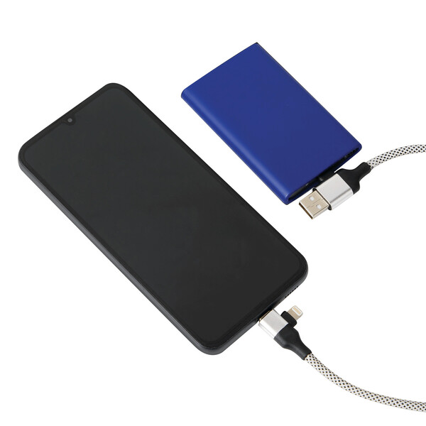 Charging And Data Transfer Cable Supermag - Silver