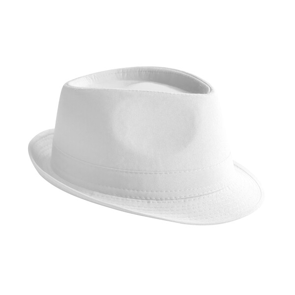 Chapeau polyest. JACKSON - blanc
