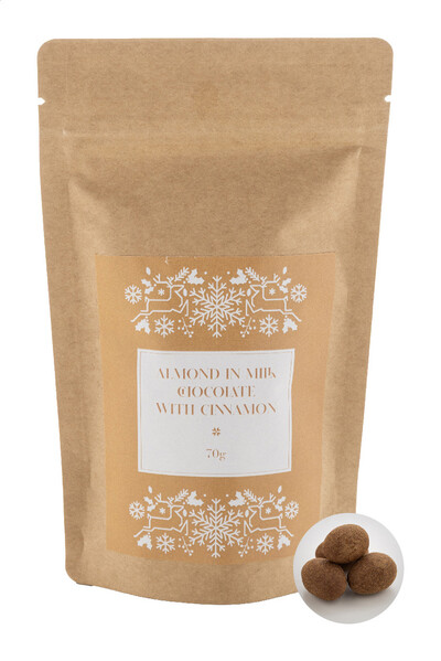 Csokoládés fahéjas mandula Cinnanut, 70 g