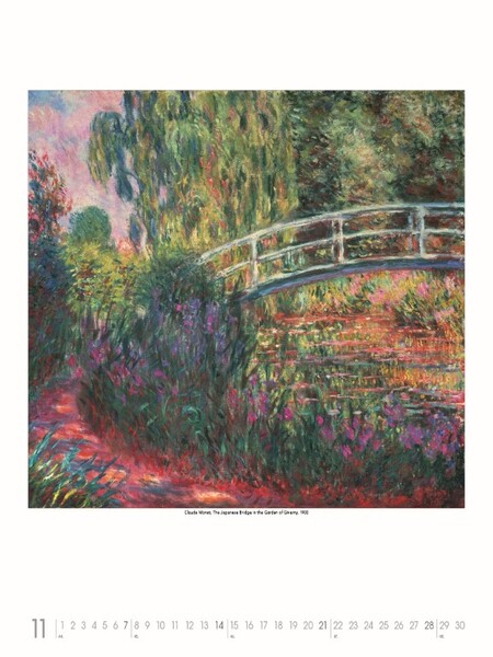 Nástenný Kalendár Claude Monet 2027