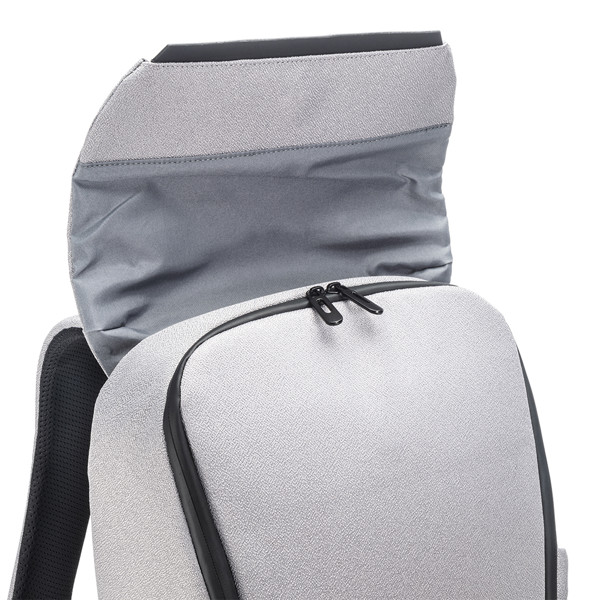 Laptop Backpack (15) In Recycled 600D Jacquard Polyester (R-Pet Inner Lining) - Grey