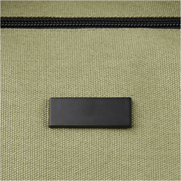 Joey GRS recycled canvas sports duffel bag 25L - Olive