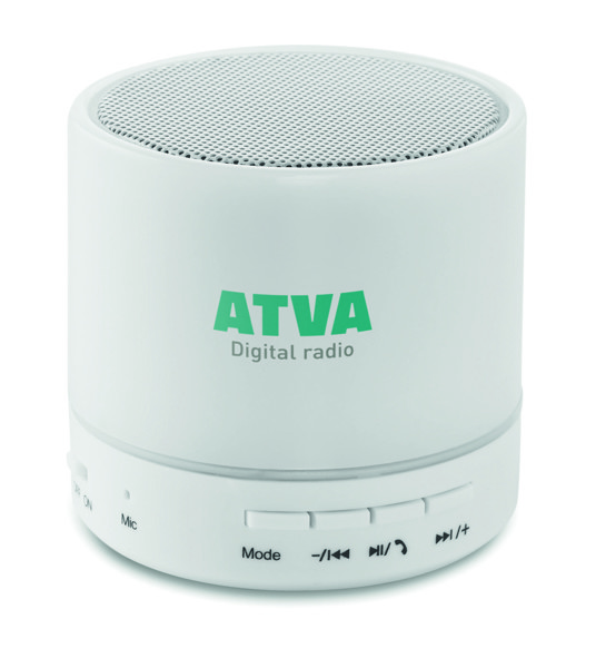 Wireless speaker 3W, 500 mAh, LED light