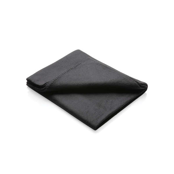 Odeja iz flisa Xd Collection 160 g/m², 150 x 120 cm - Črna
