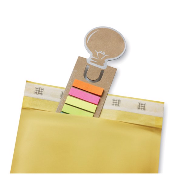 MB - Bookmark with sticky memo pad Idea