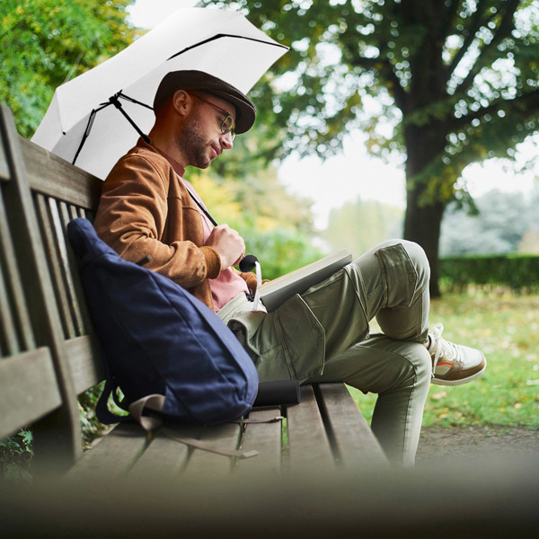 Mini pocket umbrella FARE-Tube® - White-White