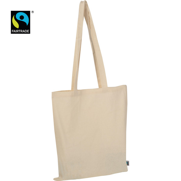 Fairtrade cotton bag LETIZIA - Beige