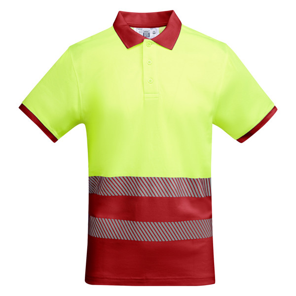 Av Polo Atrio T - Rojo Laboral/Amarillo Flúor / S