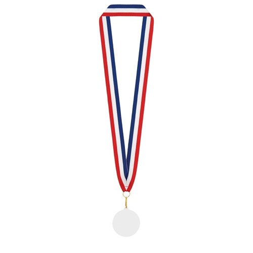 MEDALLA DE PLATA "OLIMPIA" LANYARD FRANCIA - Plata