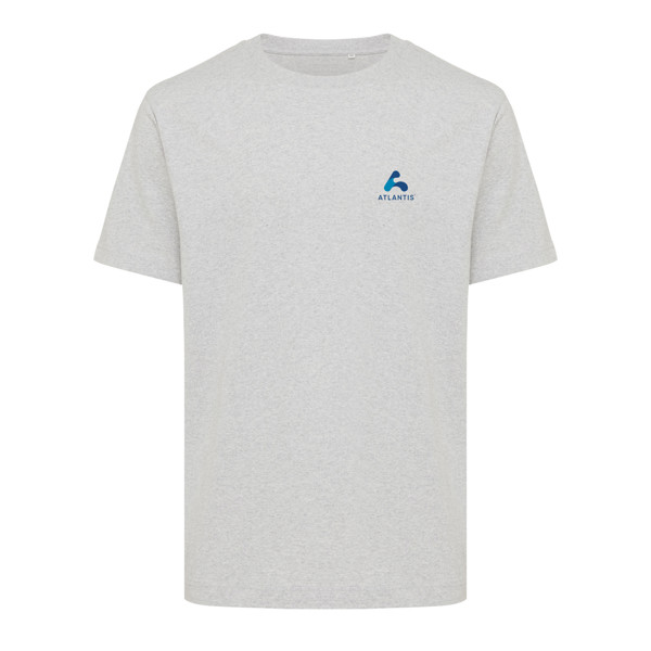 Tričko Iqoniq Kakadu relaxed fit z recykl. bavlny - Heather Grey / XS