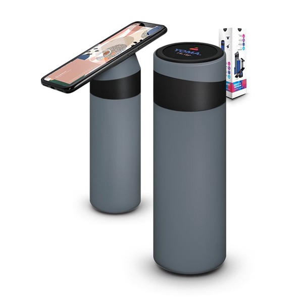 BOUTEILLE GOURDE 40 cl ISOTHERME & SUPPORT TÉLÉPHONE