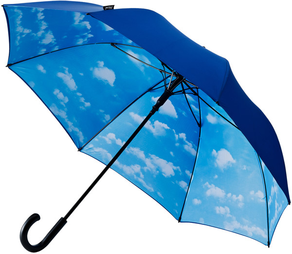 FALCONE - Grand parapluie - Automatique - Impermable au vent -  120 cm - Bleu