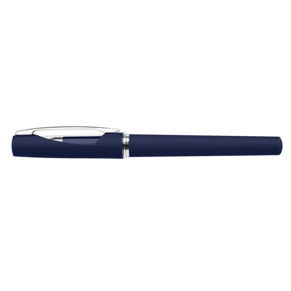 Stylo Gel Presley Softy - Bleu / Jet d’encre 4 couleurs