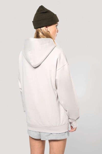 Unisex Oversized Fleece Hoodie - Wine / S
