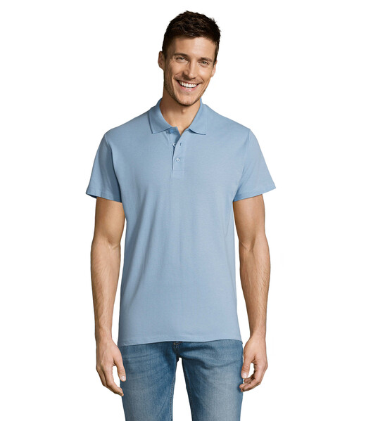 SUMMER II MEN Polo 170g - Azul CéuXL