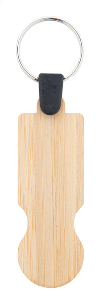 Porte-clés jeton en bambou BooCart EU