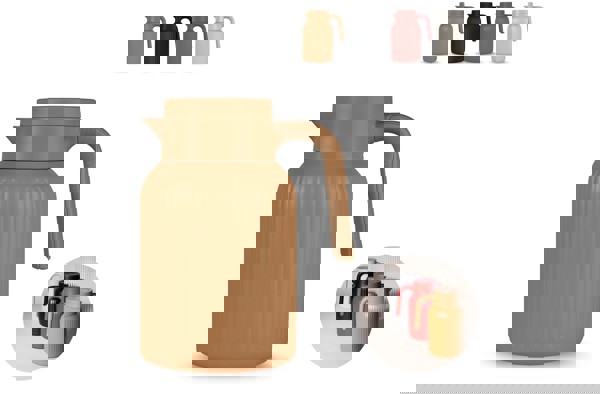 Sagaform Trine Thermal Carafe (recycled)  1.5 L - Dark Red