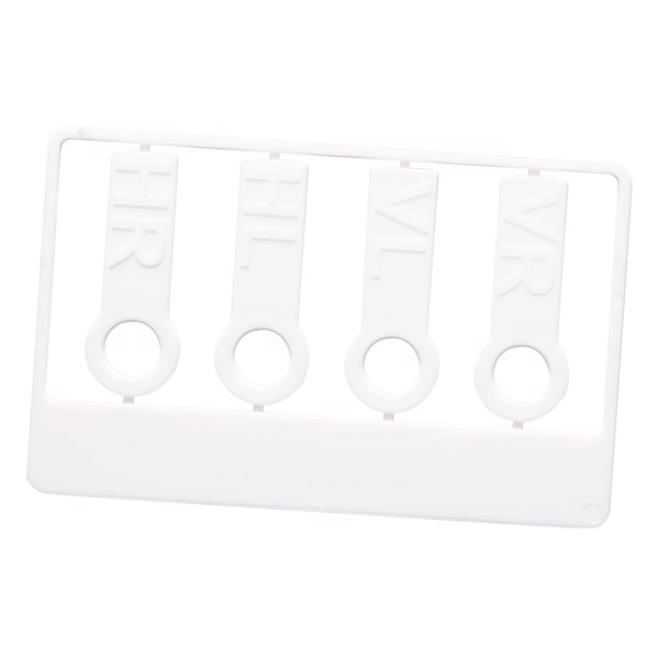 Tyre Marker Set "Car" - White