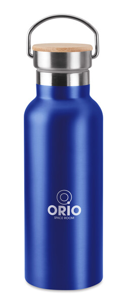 Flacon double paroi 500 ml Helsinki - Bleu