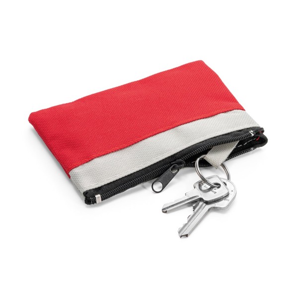 MILLER. Trousse porte-clés - Rouge