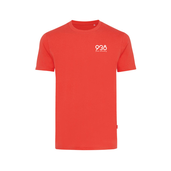T-shirt en coton recyclé Iqoniq Bryce - Luscious Red / XL