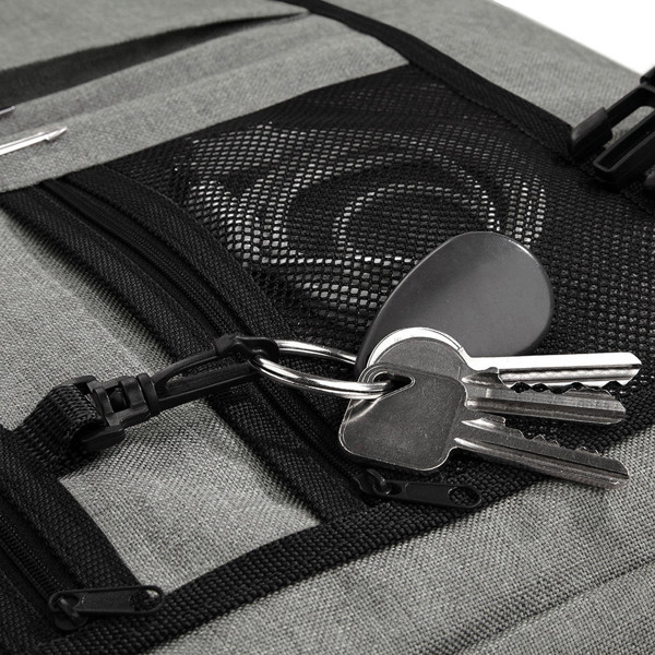 Two-Tone Digital Messenger - Grey Marl / ONE SIZE